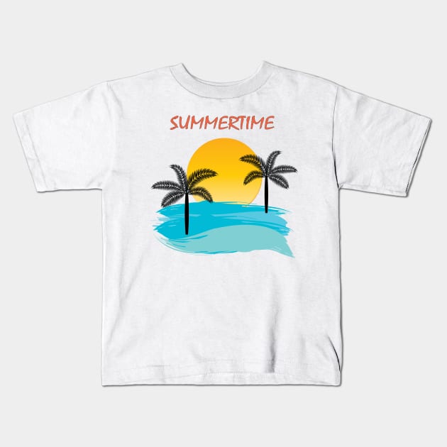 Beach Kids T-Shirt by tshirts88